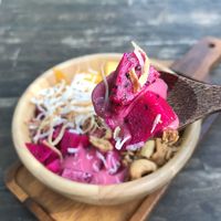 Red Dragons Smoothie Bowl at Nourish in Hoi An