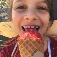 thank you! at Pepita's Artisan Ice Cream in Curl Curl