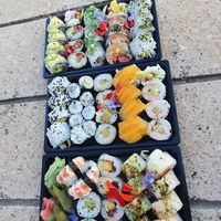 Mix of 40 with chefs creation at Legumi Sushi Vegan in Lisbon