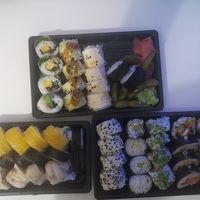 Vegan mix at Legumi Sushi Vegan in Lisbon