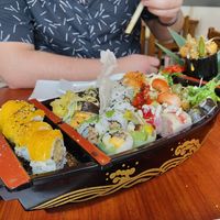 24 piece sharing sushi   at Legumi Sushi Vegan in Lisbon