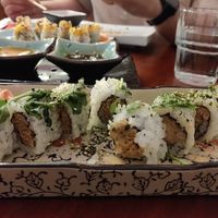 Spicy Jack (it was not spicy) at Legumi Sushi Vegan in Lisbon