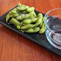 Edamame at Legumi Sushi Vegan in Lisbon