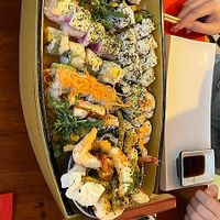 shared sushi boat (2 ppl.)  at Legumi Sushi Vegan in Lisbon