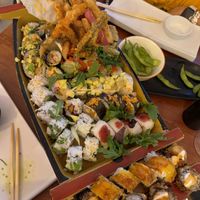 Sushi platter   at Legumi Sushi Vegan in Lisbon