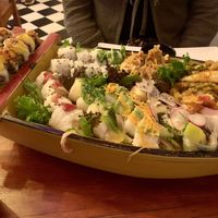 Big boat   at Legumi Sushi Vegan in Lisbon