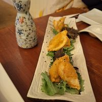 Gyoza at Legumi Sushi Vegan in Lisbon