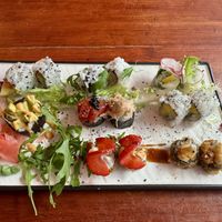 12 piece mixed maki/fotomaki set  at Legumi Sushi Vegan in Lisbon