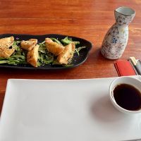 Vegan gyosas   at Legumi Sushi Vegan in Lisbon