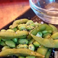 Edamame at Legumi Sushi Vegan in Lisbon