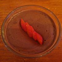 Mousse at Legumi Sushi Vegan in Lisbon