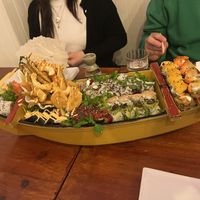 Big boat  at Legumi Sushi Vegan in Lisbon