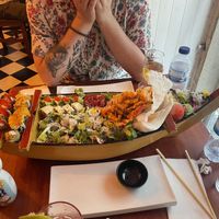 Big boat   at Legumi Sushi Vegan in Lisbon