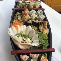Boat for 1! at Legumi Sushi Vegan in Lisbon