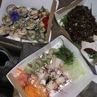 😍😋 at Legumi Sushi Vegan in Lisbon