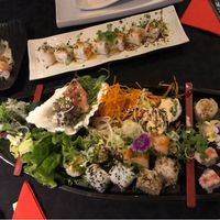 Sushi boat for 1 at Legumi Sushi Vegan in Lisbon