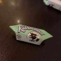 Courtesy of the house in the end of the meal at Legumi Sushi Vegan in Lisbon