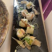 Some complementary new flavours from the chef at Legumi Sushi Vegan in Lisbon