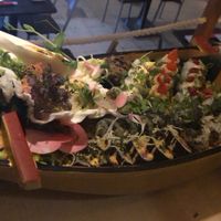 Sushi boot!!❤️ at Legumi Sushi Vegan in Lisbon