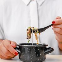 Best miso soup ever at Legumi Sushi Vegan in Lisbon