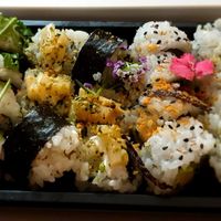 All of the rolls in this box were great at Legumi Sushi Vegan in Lisbon