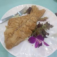 A taro fish! at Cute Fei in Kowloon