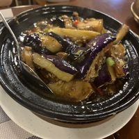 Braised eggplant  at Cute Fei in Kowloon