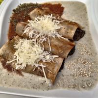 Canelones at Veggie Lunch in Santiago