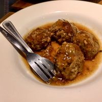 Plant-based meatballs at Toby Carvery in Bromley