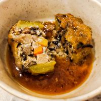 Bitter gourd Yong Tau Foo at Thunder Tree 擂茶树 - VivoCity in Central Singapore