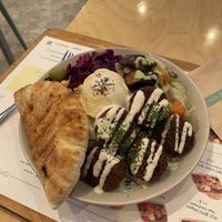 Vegan salad  at Chick Peace 칙피스 - Gangnamgu in Seoul