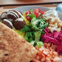 Falafel Rice at Chick Peace 칙피스 - Gangnamgu in Seoul