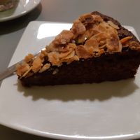 Day 3 / Dessert / Almond cake at La Piparra in Bilbao