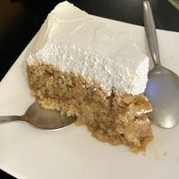 Delicious cake!  at La Piparra in Bilbao