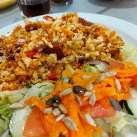 Traditional Spanish dish at La Piparra in Bilbao