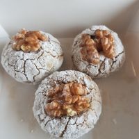 Dessert at La Piparra in Bilbao