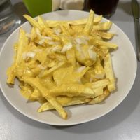 Cheese fries  at La Piparra in Bilbao