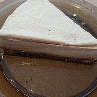 Horchata cheesecake at La Piparra in Bilbao