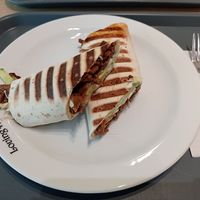 Vegan kebab at Loving Hut - Zlicin in Prague