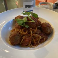 Impossible meatball spaghetti  at Privé - The Paragon in Central Singapore
