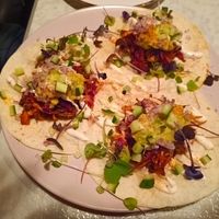 Self-roll tacos at Tyranny of Distance in Windsor