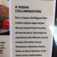 Their vegan options  at Agu Ramen in Dallas