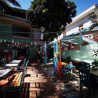 Middle garden seating at Bep Chay Co May in Vung Tau