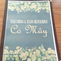 Start of the menu map at Bep Chay Co May in Vung Tau