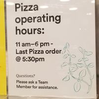 Pizza hours at Whole Foods Market in Sedona