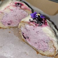Blueberry cheesecake donut  at Miss Sina - Surry Hills in Surry Hills