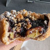 sour cherry deep dish danish at Miss Sina - Surry Hills in Surry Hills