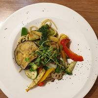 烤蔬菜義大利麵 at MIMIEYES 瞇瞇眼 - Mī Mī Yǎn in New Taipei City