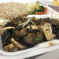 Eggplant tofu dish, personal fav! I had extra eggplant added to this one.   at Fresh Mint in Scottsdale