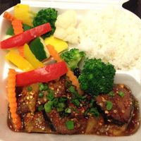 Soy Fish in Clay Pot w/ Jasmine rice at Fresh Mint in Scottsdale